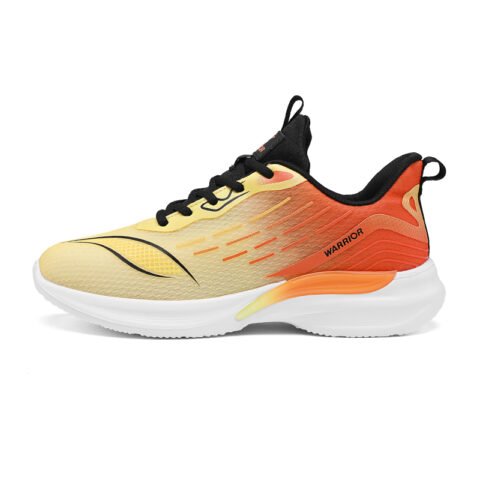 WARRIOR Running Shoes Men’s Low Top Orange/Yellow