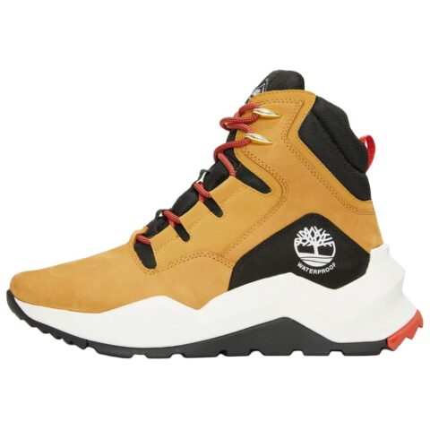 Timberland MADBURY Collection Abrasion Resistant Abrasion Resistant High top Outdoor Shoes Men’s Yellow Black