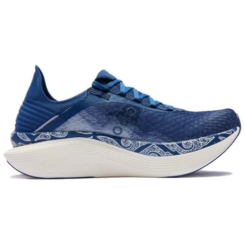 Saucony ENDORPHIN ELITE 2 Mesh, Textile Low top Supercritical Midsole Casual Marathon Racing Running Shoes Unisex Blue