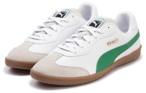 PUMA King 21 It Football Boots ‘White Green Gum’
