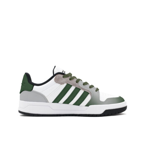 Adidas Neo Entrap Abrasion Resistant Low top Vintage Basketball Shoes Unisex Green Gray