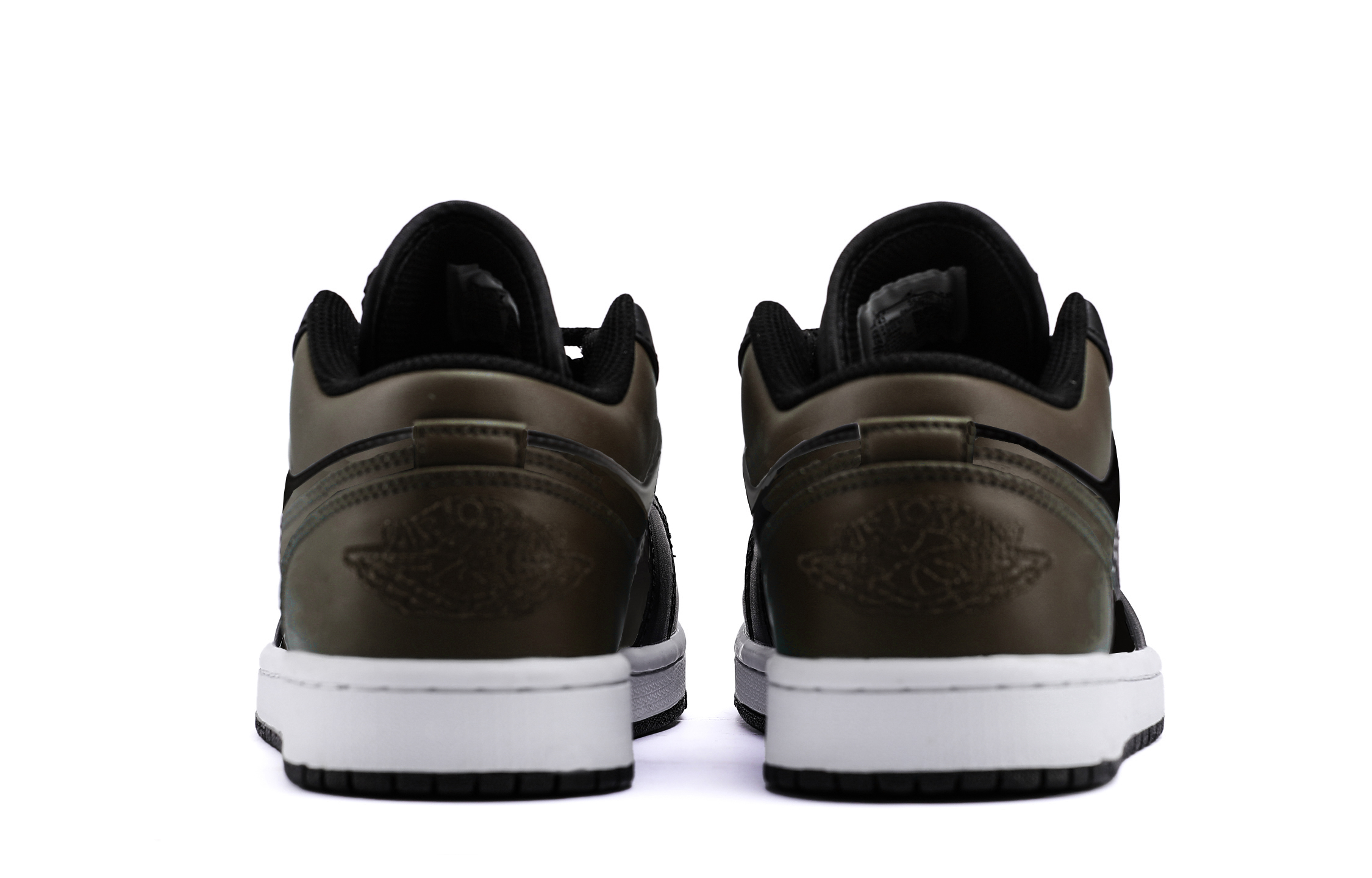 Jordan Air Jordan 1 Lightweight Low top Vintage Basketball Shoes Unisex Mocha