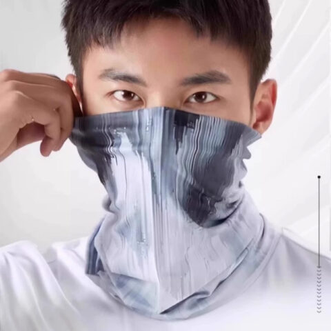 Li Ning Cycling Gear Ice Silk Outdoor Unisex White Gray