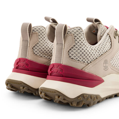 Timberland Mountaineering & Hiking Shoes Men’s Light Taupe Dark Red