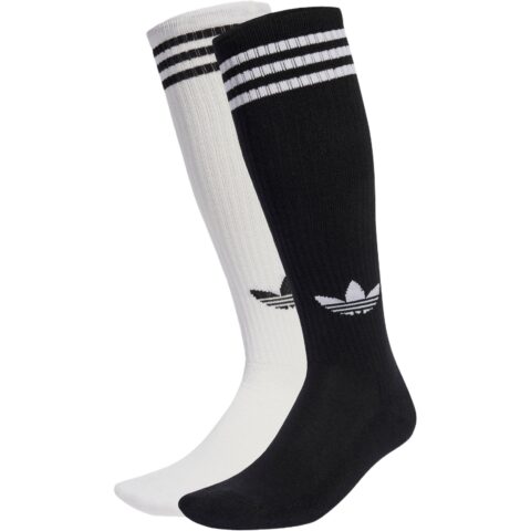 Adidas Originals three-stripes knee socks (pack of two)