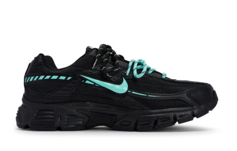 Nike Initiator Slip Resistant Abrasion Resistant Low top Running Shoes Men’s Black Blue