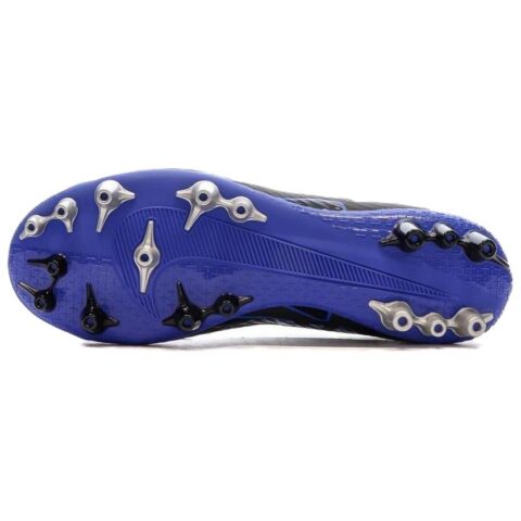 Nike Zoom Vapor 15 Academy Abrasion Resistant Soccer Shoes Men’s Black Blue