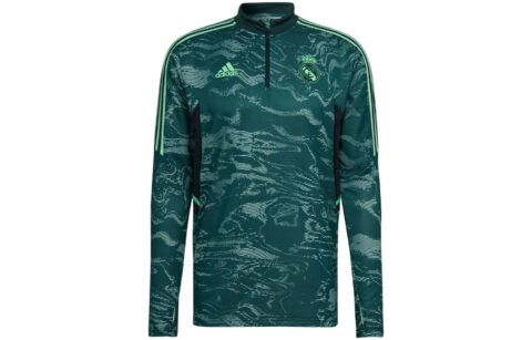 Adidas Real Madrid Soccer Jerseys Men's Green Moderate Straight Fit