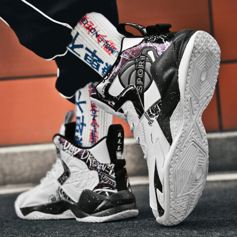 BIANSULONG Cushioning Support Height Increasing High top Basketball Shoes Unisex