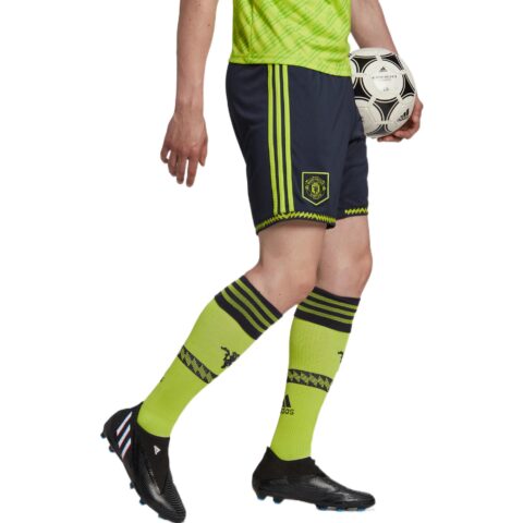 Adidas Manchester United Soccer Bottoms Men’s Black Moderate Straight Fit Pants