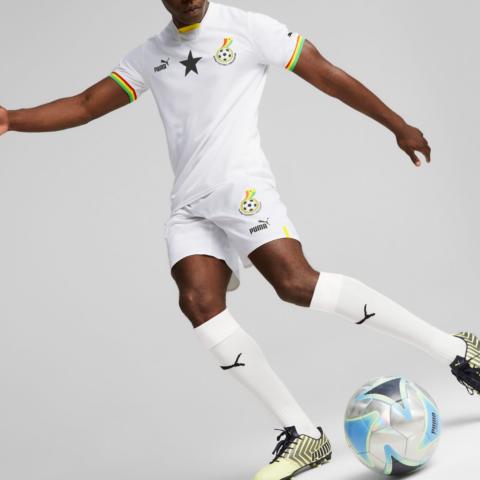 PUMA Ghana Home 22/23 Replica Jersey Soccer Jersey Men’s White