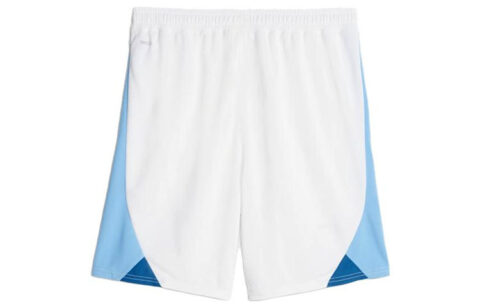 PUMA Manchester City Home Jersey Collection Soccer Bottoms Men’s White Moderate Straight Fit Pants