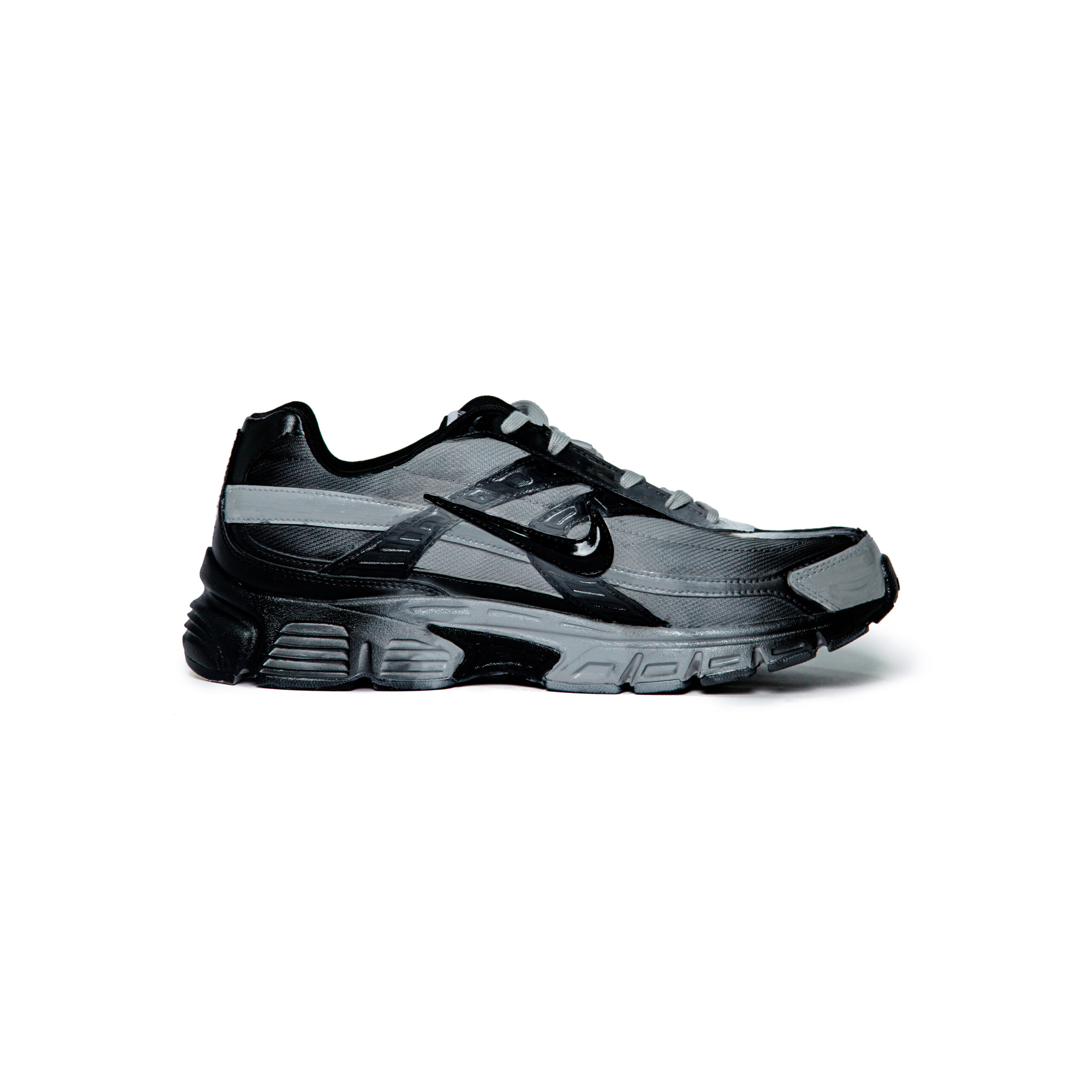 Nike Initiator Casual City Commuting Running Shoes Unisex Black Gray