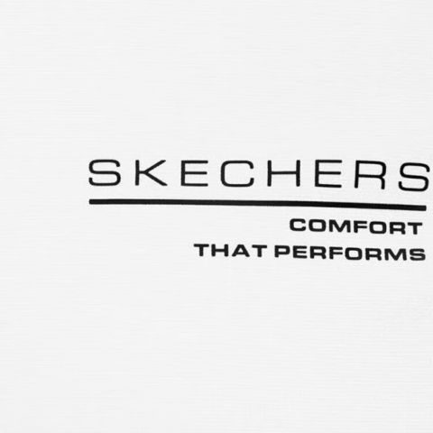 Skechers T Shirt Men’s Bright White