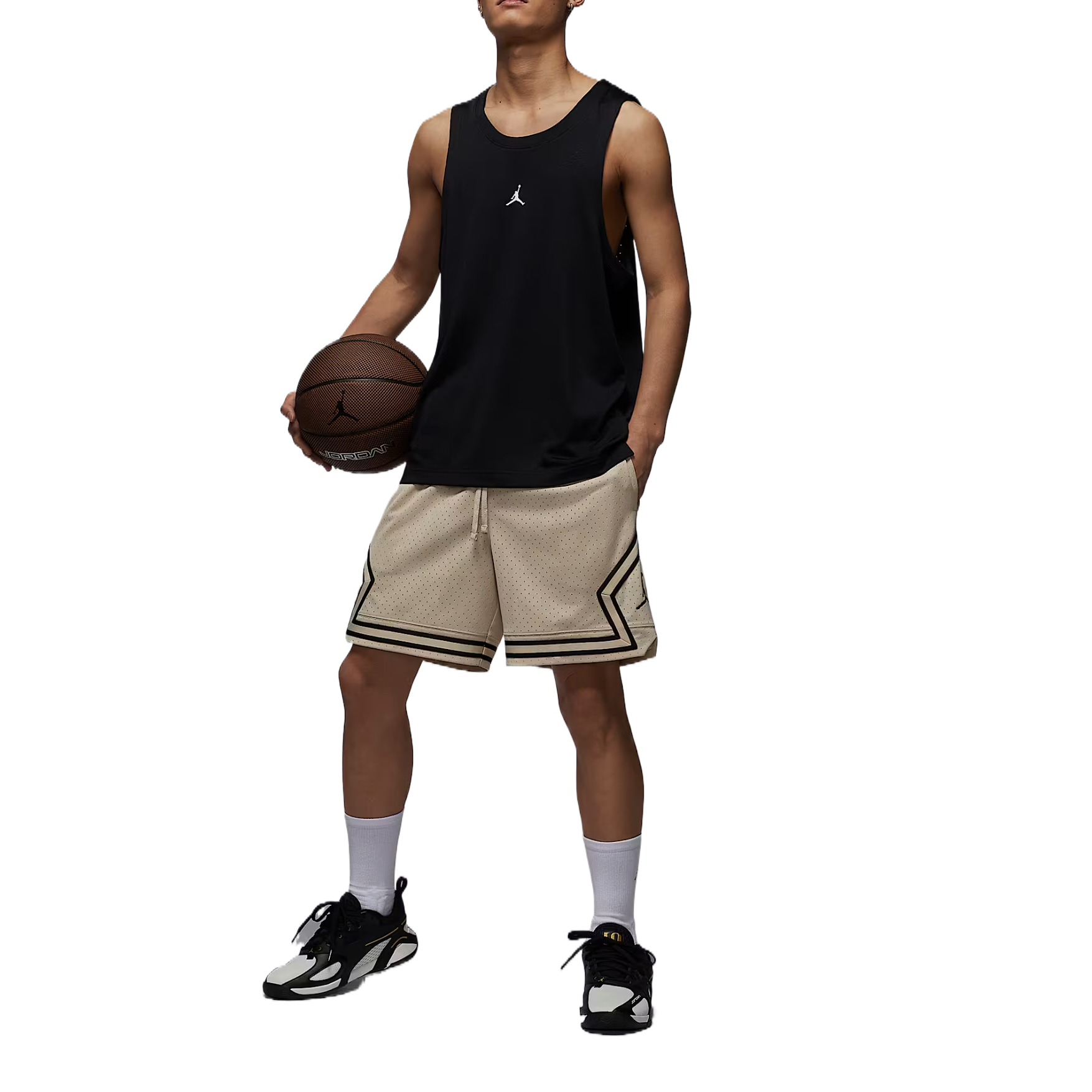 Jordan SportDri FIT Diamond Basketball Shorts Men’s Umber