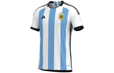 Adidas Argentina Soccer Jersey Men's Blue White