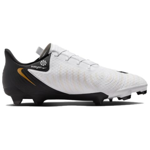 Nike Phantom GX 2 Academy EasyOn MG ‘White Black Metallic Gold’