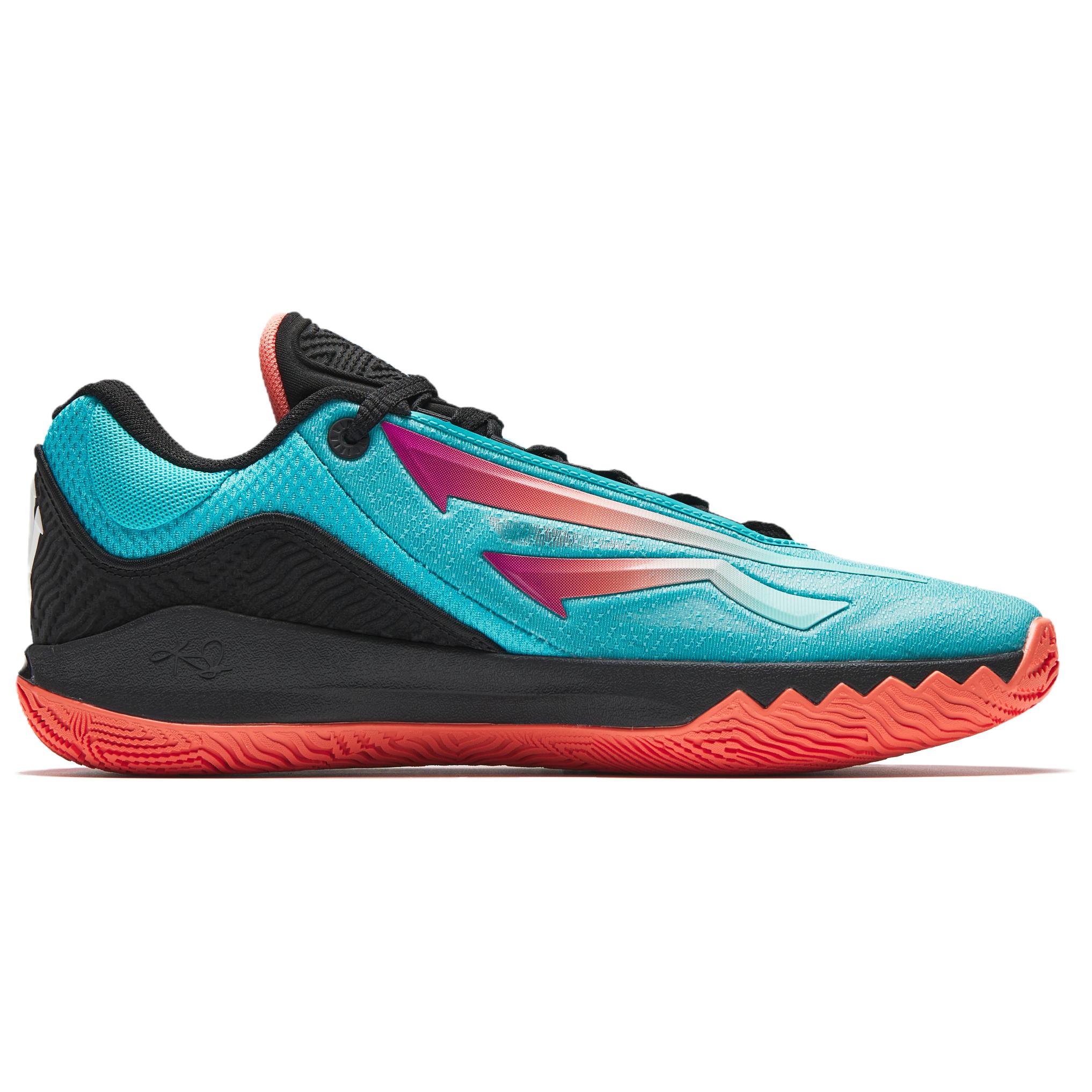 Anta KAI SPEED 2 Cushioning Slip Resistant Abrasion Resistant Low top Basketball Shoes Men’s Blue Black
