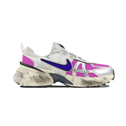 Nike V2K Run Abrasion Resistant Low top Running Shoes Women’s White Pink
