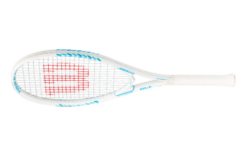 Wilson TOUR SLAM Collection WREATH WHITE 326g Racket Weight 110 Square Inch Head Size Blue White Unisex Aluminum Alloy
