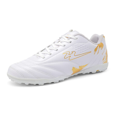Binary TF Rubber Broken Studs Soccer Shoes Unisex White