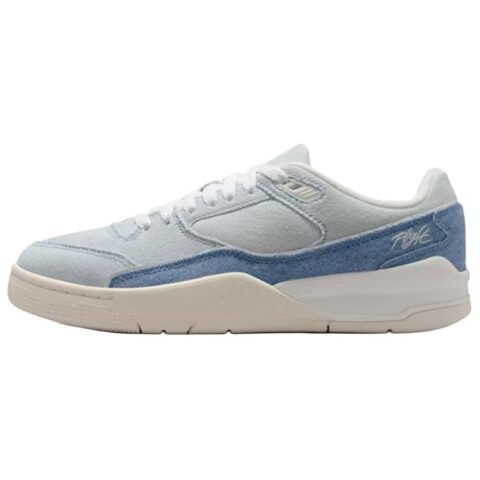 Jordan FLIGHT COURT Abrasion Resistant Low top Vintage Basketball Shoes Women’s Blue