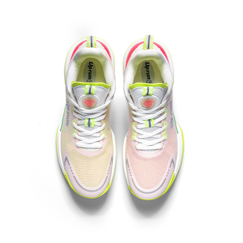 Up Run Mid top Basketball Shoes Unisex Fara Green