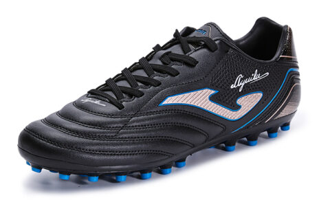 Joma Aguila AG Artificial Ground Slip Resistant Abrasion Resistant Soccer Shoes Men’s Black