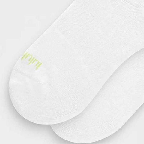 Lululemon Daily Essentials SS25 Crew Socks Unisex 1 Pack White/Green Grape
