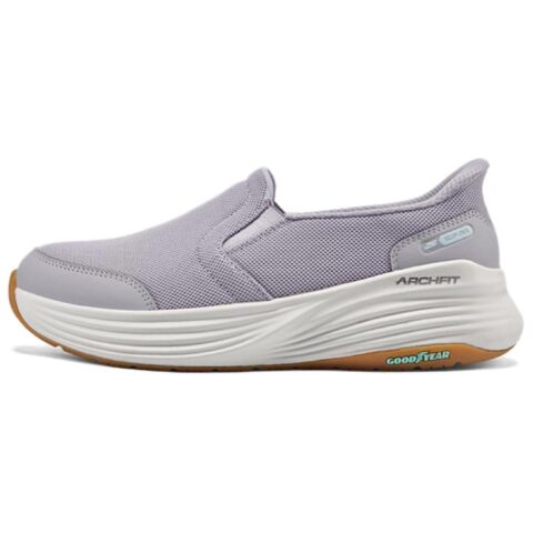 Skechers ArchFit Abrasion Resistant Casual Shoes Women’s Gray Purple