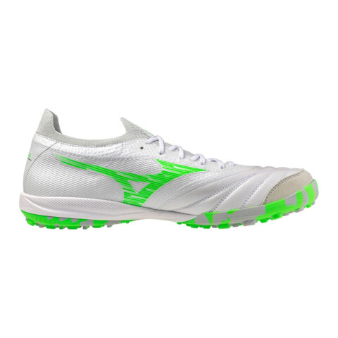 Mizuno Morelia Neo Sala B Cushioning, Wear Resistant Soccer Shoes Unisex White Green