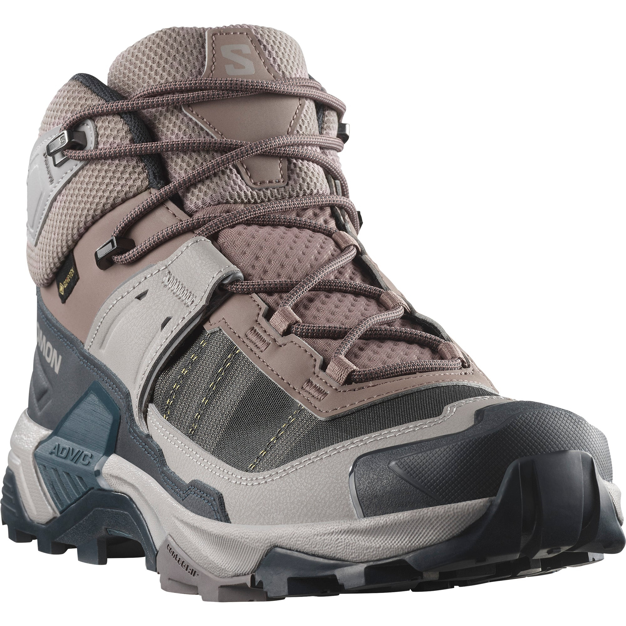 SALOMON X ULTRA 5 Fabric Cushioning Waterproof And Breathable Support Lightweight Rebound Mid top