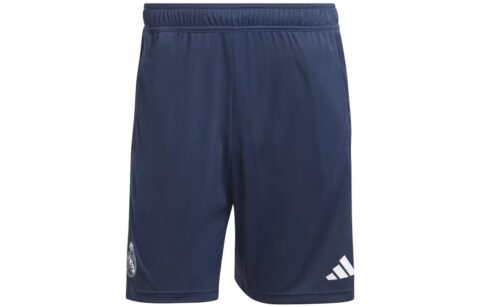 Adidas Real Madrid Soccer Bottoms Men’s Ink Blue Moderate Straight Fit Pants