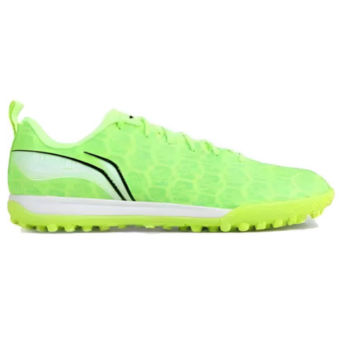 Li Ning TF Turf Artificial Turf Slip Resistant And Abrasion Resistant Coverage Soccer Shoes Men’s Green