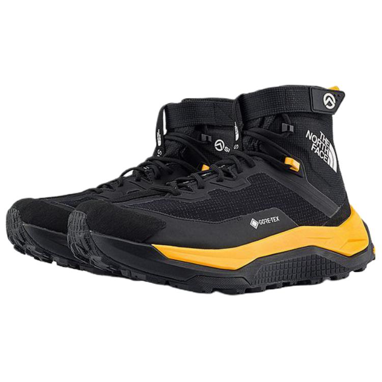 THE NORTH FACE SUMMIT Abrasion Resistant Waterproof Support Grip Mid top Hiking Shoes Unisex Black