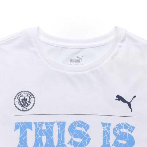PUMA Manchester City Football Club T Shirt Men’s White