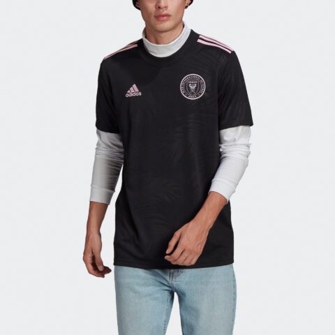 Adidas Miami International Soccer Jerseys Men’s Black Moderate