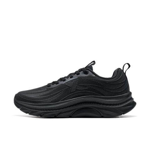XTEP Cushioning, Wear Resistant Low top Running Shoes Women’s Black