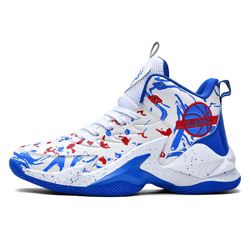 BIANSULONG Abrasion Resistant Coverage Anti Twist High top Basketball Shoes Unisex