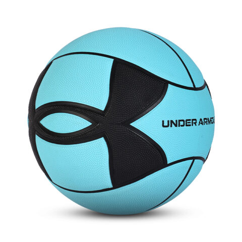 Under Armour Big Logo China Mainland Version Basketball Tiffany Blue/Black Size 7 Ball Street Training Competition