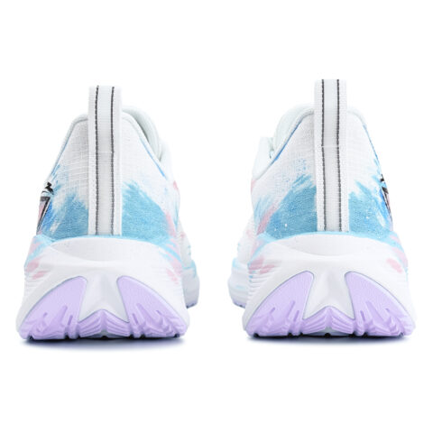 Li Ning Wuyue Cushioning Rebound Low top Casual Running Shoes Women’s Pink Blue
