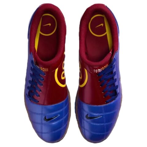 Nike x FC Barcelona Total 90 IIl Soccer Shoes Unisex Blue Red
