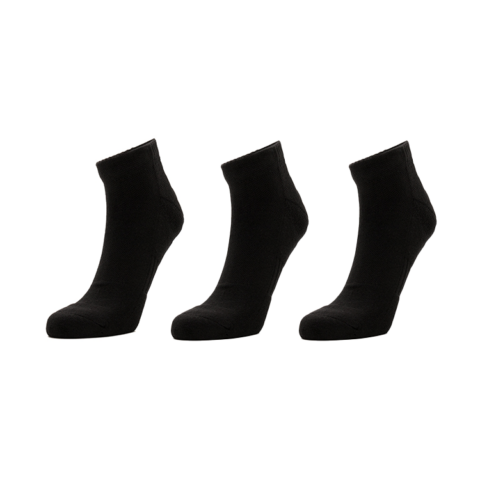 Under Armour Ankle Socks Unisex 3 Pack Black