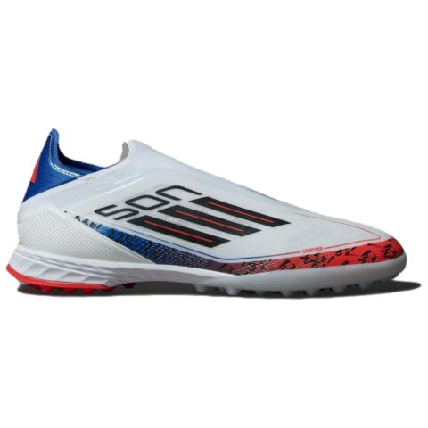 Adidas F50 PRO Slip Resistant Abrasion Resistant Soccer Shoes Unisex White