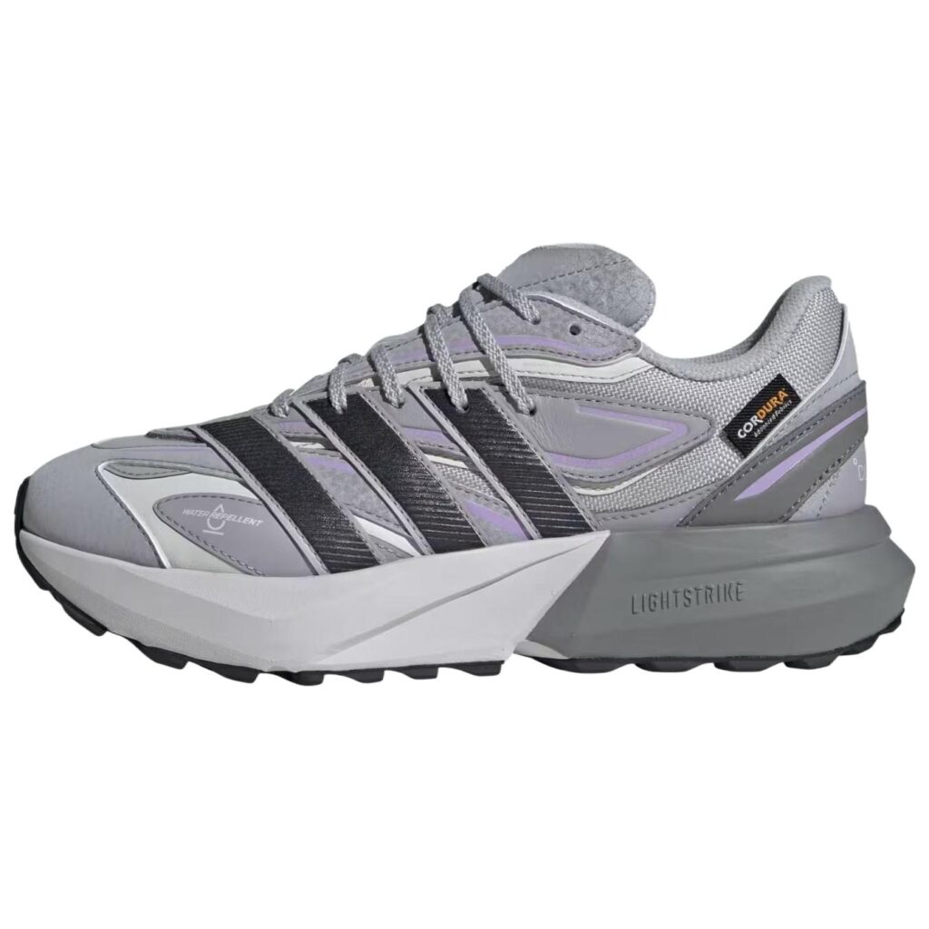 Adidas LIGHTBLAZE Breathable Casual Running Shoes Unisex Gray
