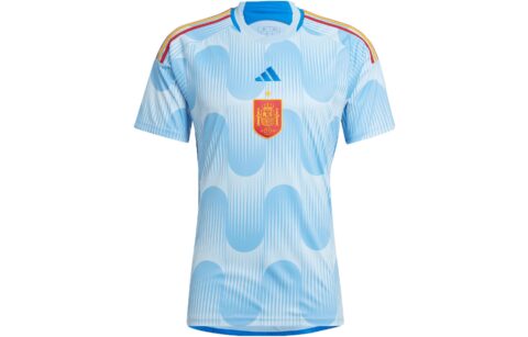 Adidas Soccer Jerseys Men's Blue Moderate Straight Fit