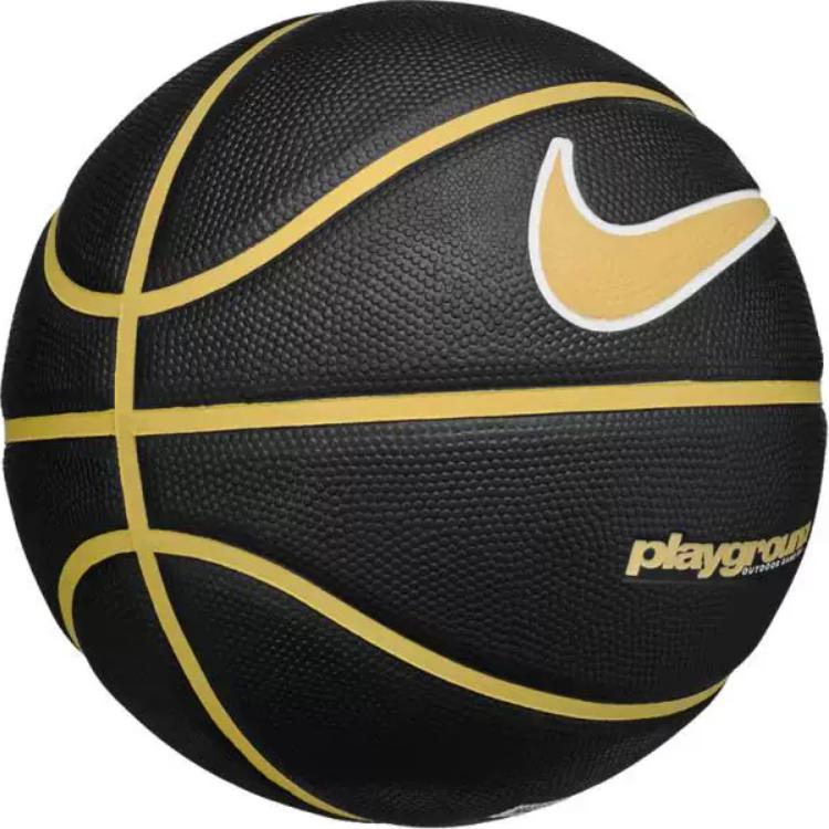 Nike Artificial Leather Basketball Black Gold Size 7 Ball Training Unisex