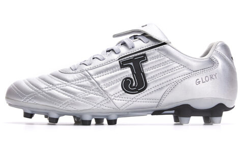 Joma FG Firm Ground Slip Resistant Abrasion Resistant Slip Resistant Abrasion Resistant Soccer Shoes Men’s Silver