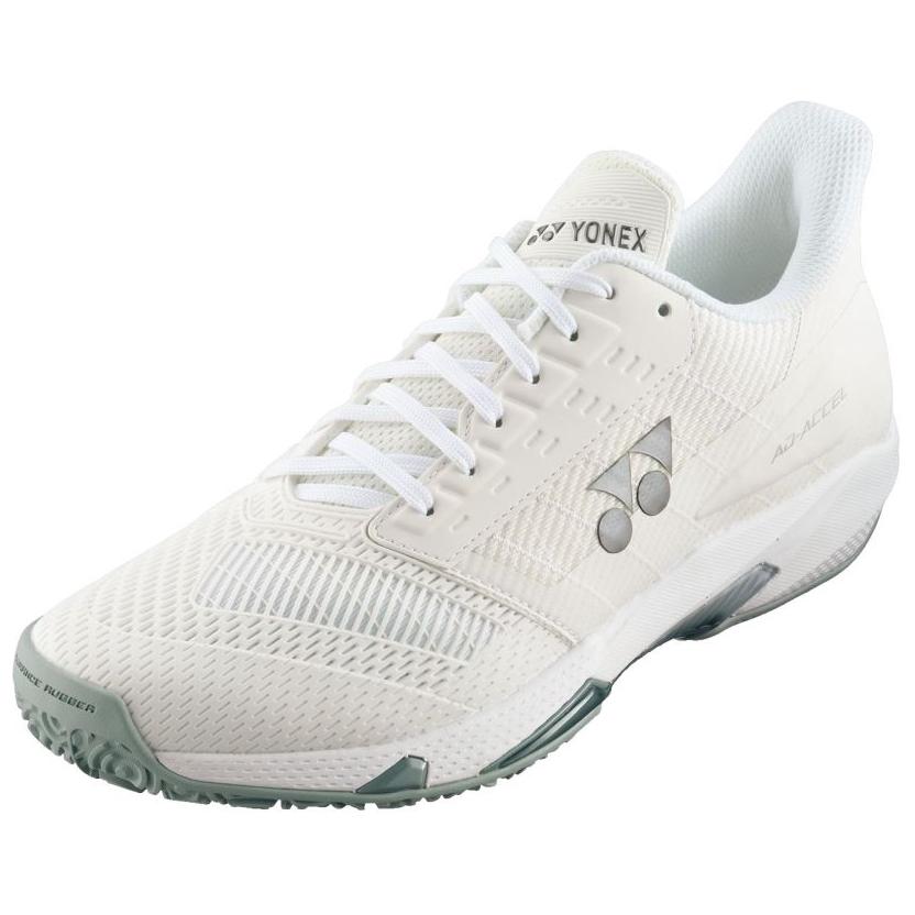 YONEX Slip Resistant Abrasion Resistant Low top Tennis Shoes Unisex White