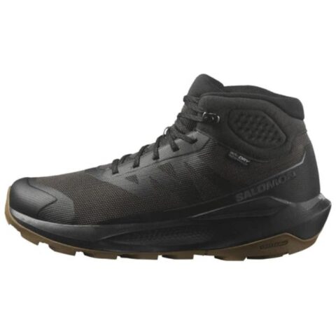 SALOMON Elixir Slip Resistant Abrasion Resistant Mid top Outdoor Shoes Women’s Black
